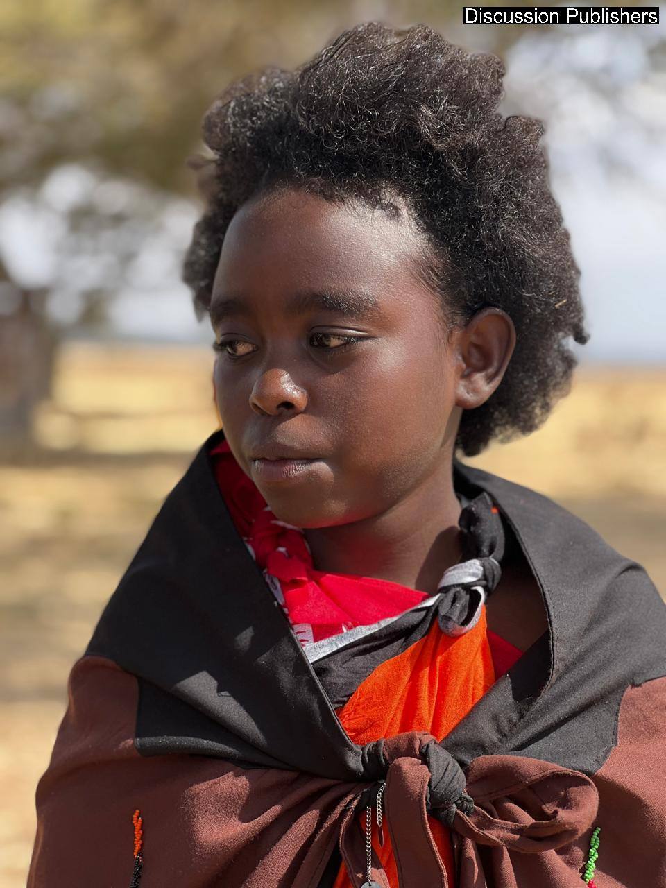 A Yaaku child at the community gathering